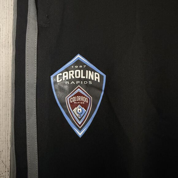 Adidas Climacool Men's Medium Black Soccer Ankle Zip Activewear Jogger Pants - Picture 2 of 7